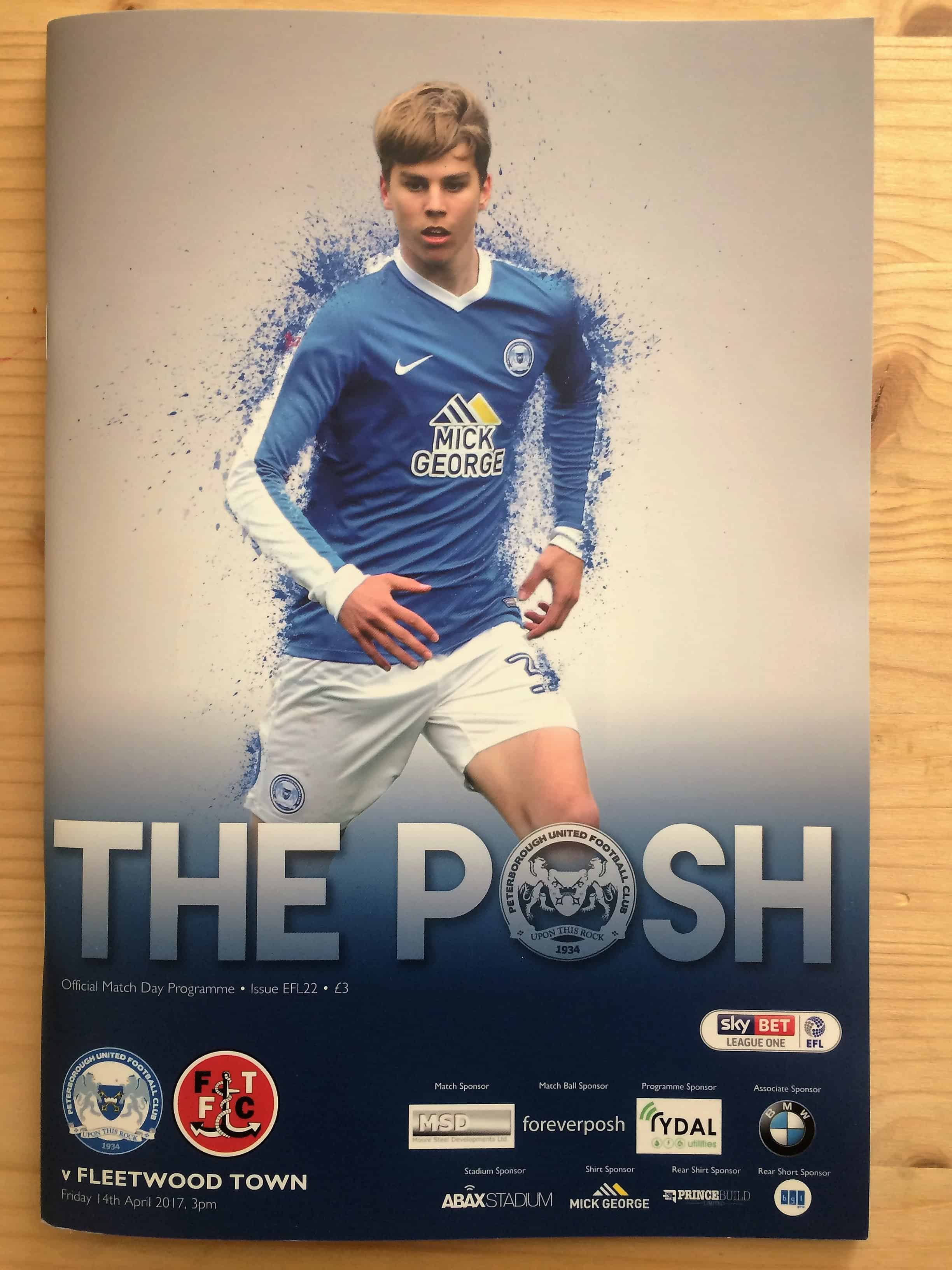 Peterborough United FC v Fleetwood Town FC